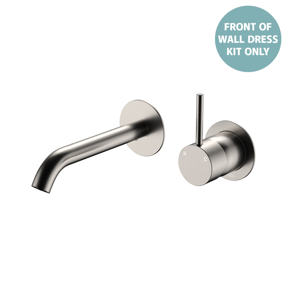 Kaya Up Basin/Bath Wall Mixer Dress Kit, Round Plates, 160mm Outlet