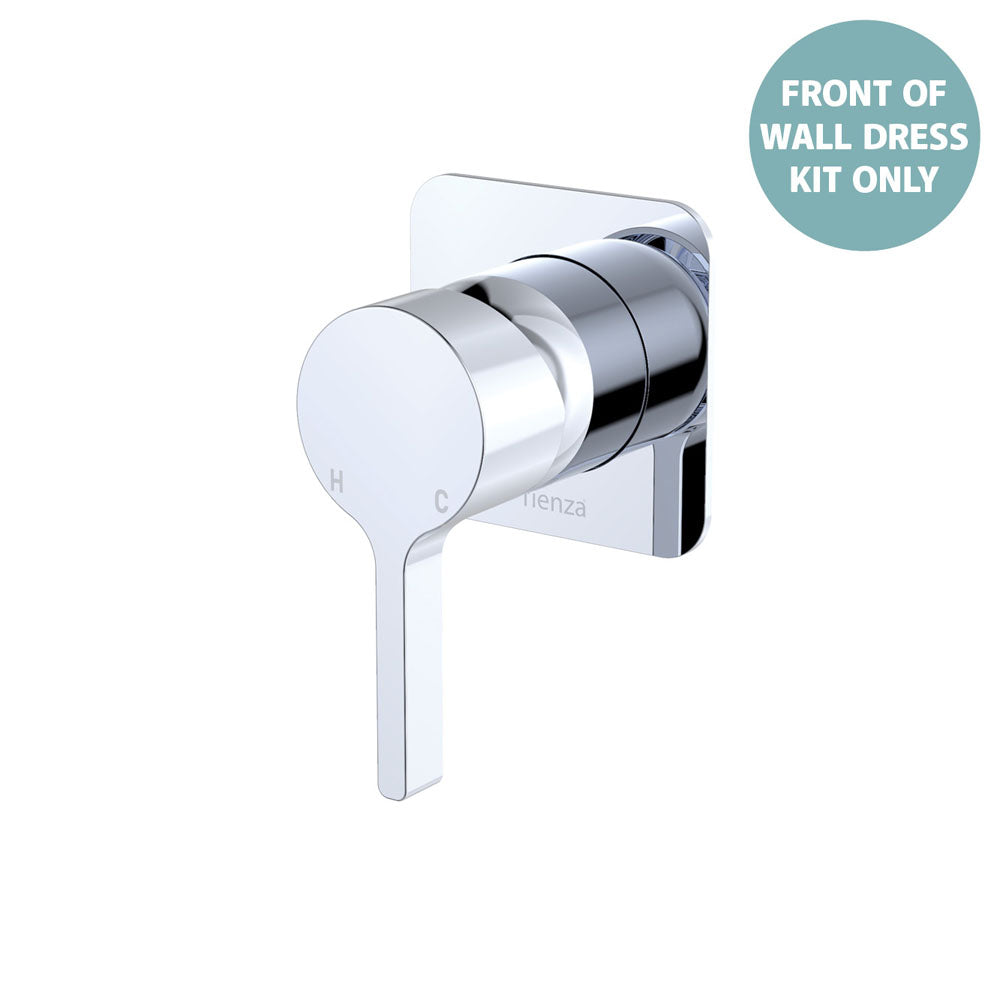 Sansa Wall Mixer Dress Kit, Square Plate