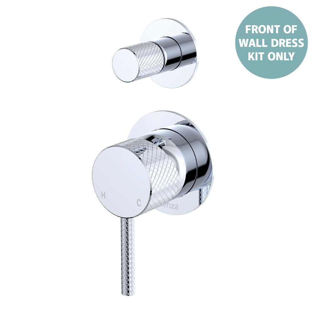 Axle Wall Diverter Mixer Dress Kit, Small Round Plates - Neche Interiors