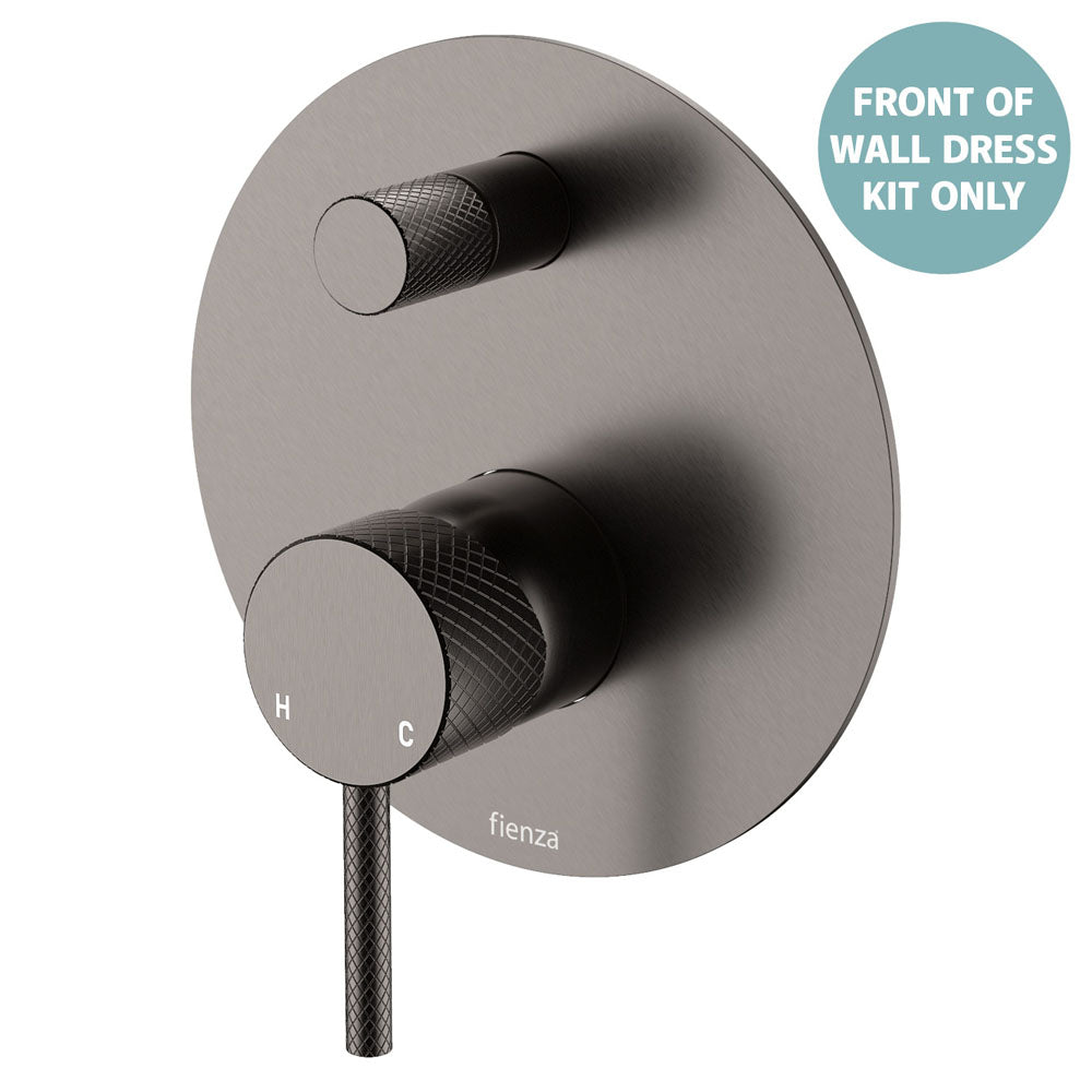 Axle Wall Diverter Mixer Dress Kit, Large Round Plates - Neche Interiors