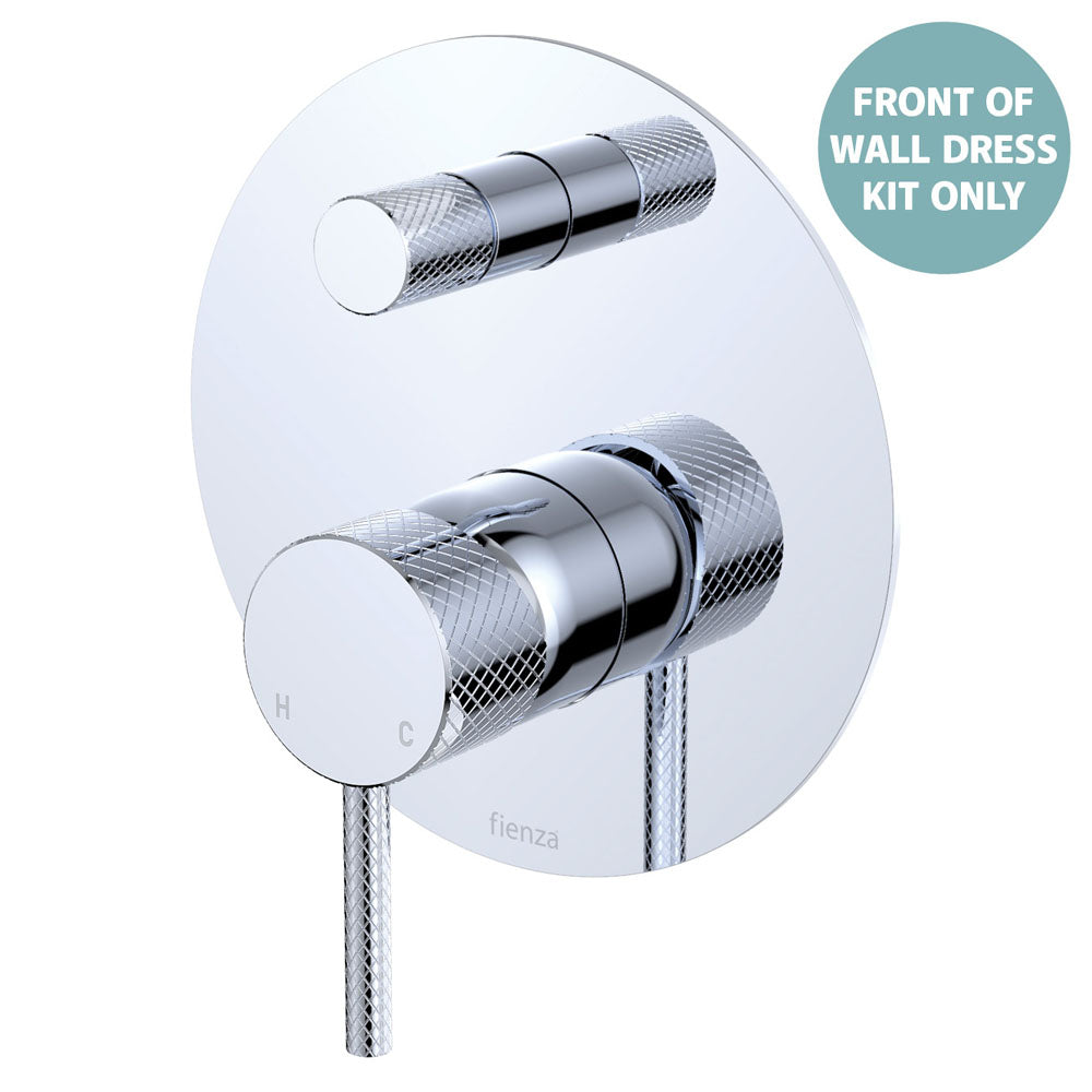 Axle Wall Diverter Mixer Dress Kit, Large Round Plates - Neche Interiors