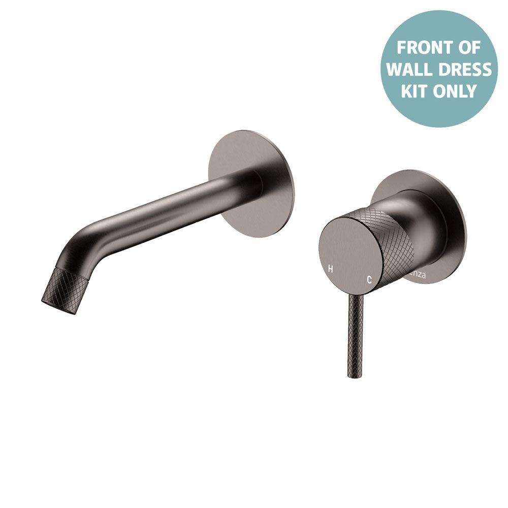 Axle Wall Basin/Bath Mixer Dress Kit, Round Plates, 160mm Outlet - Neche Interiors