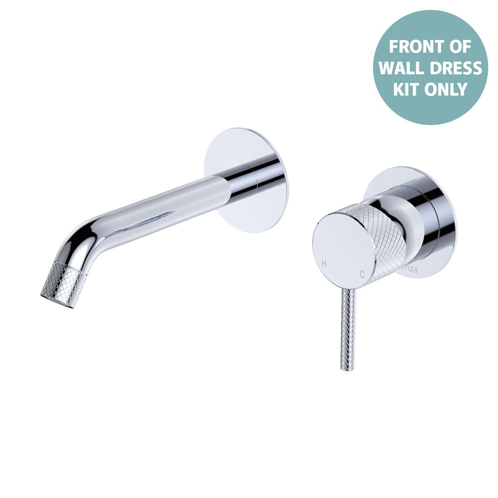 Axle Wall Basin/Bath Mixer Dress Kit, Round Plates, 160mm Outlet - Neche Interiors