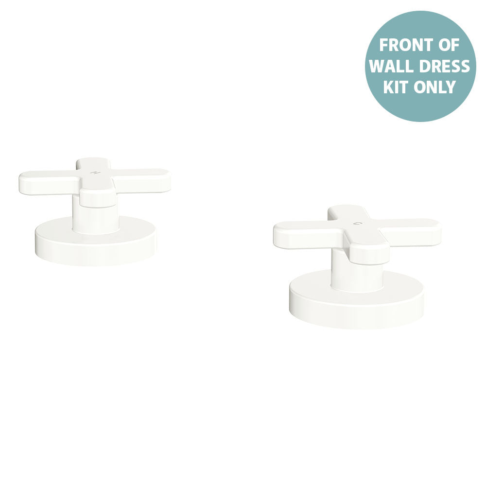 Kaya Hob Set Dress Kit, Cross Taps