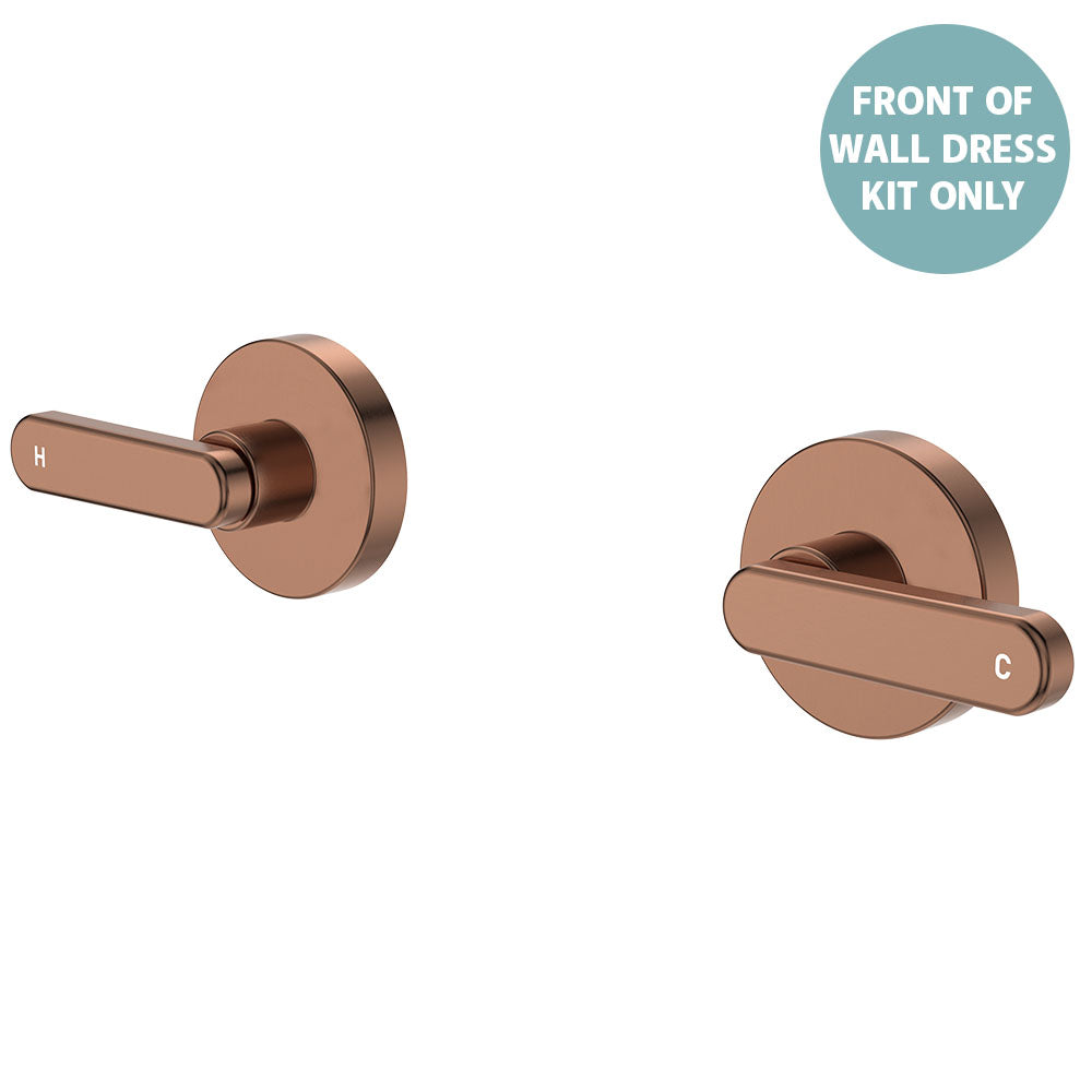 Kaya Wall Set Dress Kit, Lever Taps