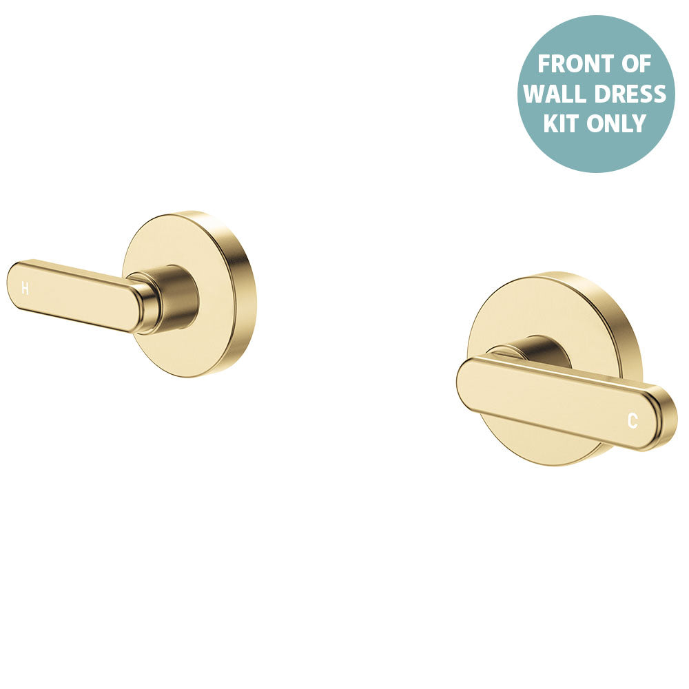 Kaya Wall Set Dress Kit, Lever Taps