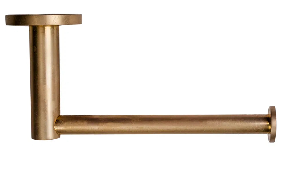 LVB Mica Toilet Paper Holder - Living Brass