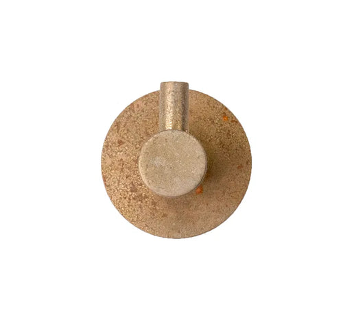 LVB Mica Robe Hook - Living Brass