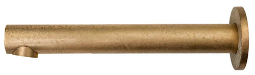 LVB Mica Bath Spout – Straight – 220mm - Living Brass