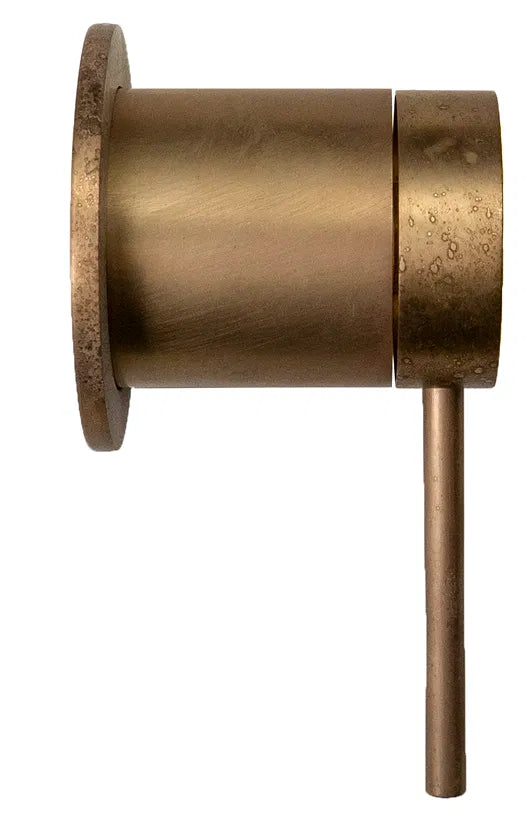 LVB V2 Mica Wall Spout Combo Curved Spout 2P – TRIM KIT ONLY - Living Brass