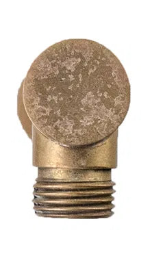 LVB Mica Wall Shower Arm – 450mm – Straight - Living Brass