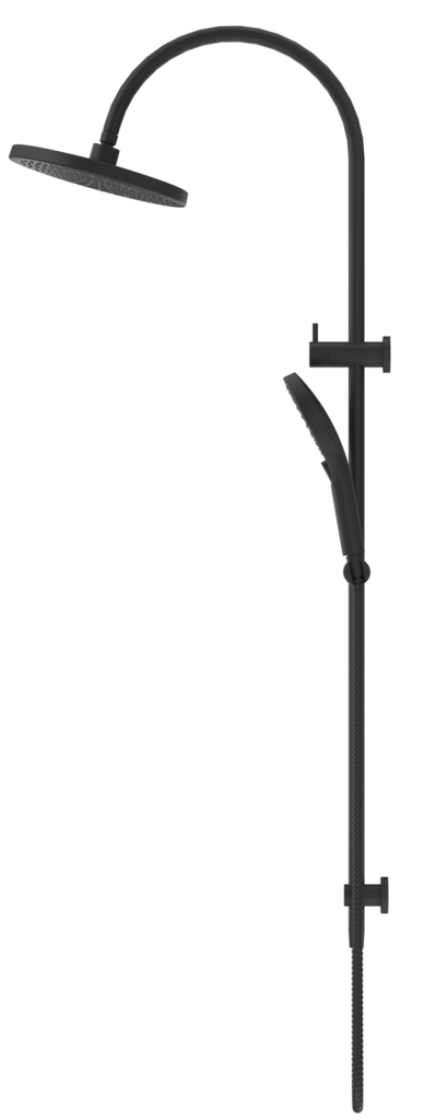Mica Gooseneck Dual Shower Rail - Neche Interiors