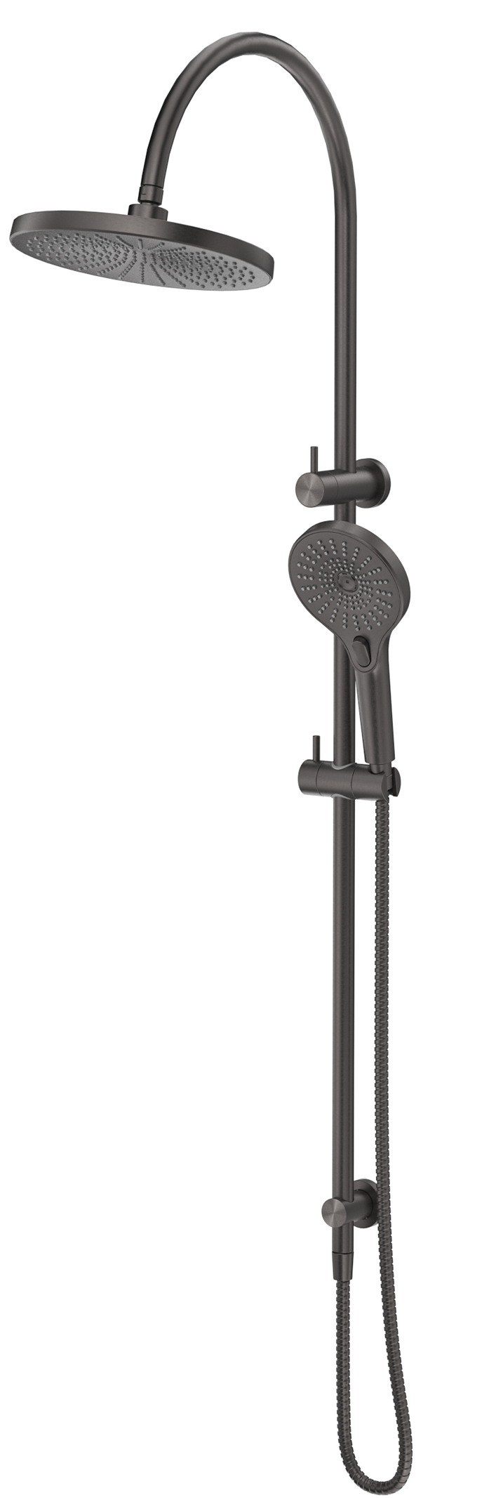 Mica Gooseneck Dual Shower Rail - Neche Interiors