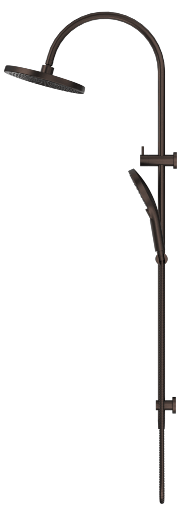Mica Gooseneck Dual Shower Rail - Neche Interiors