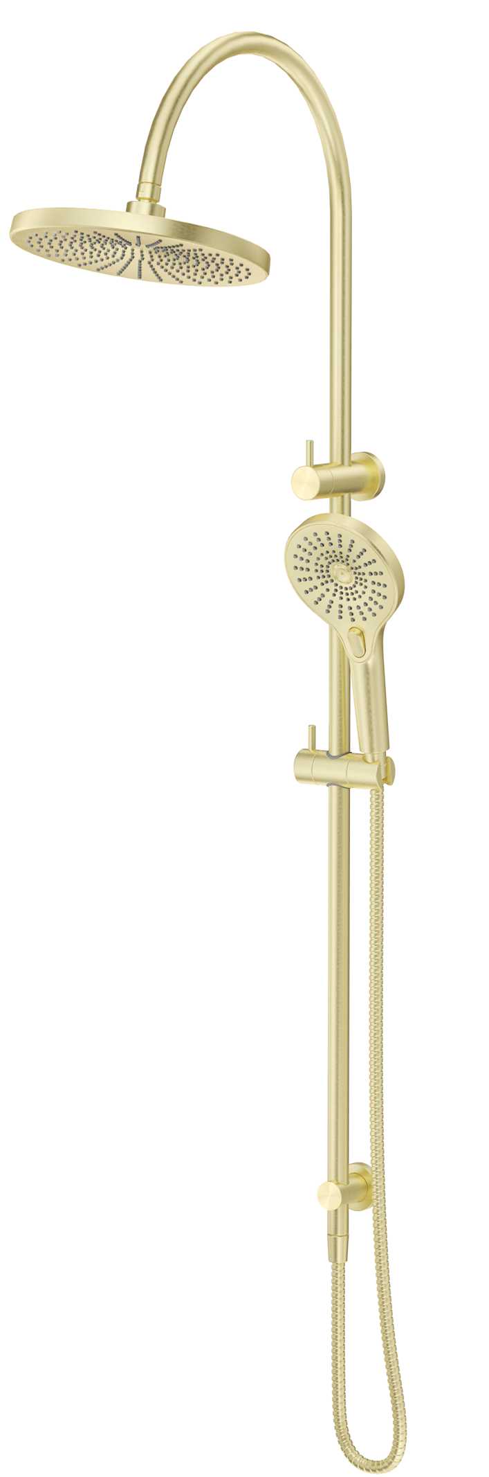 Mica Gooseneck Dual Shower Rail - Neche Interiors