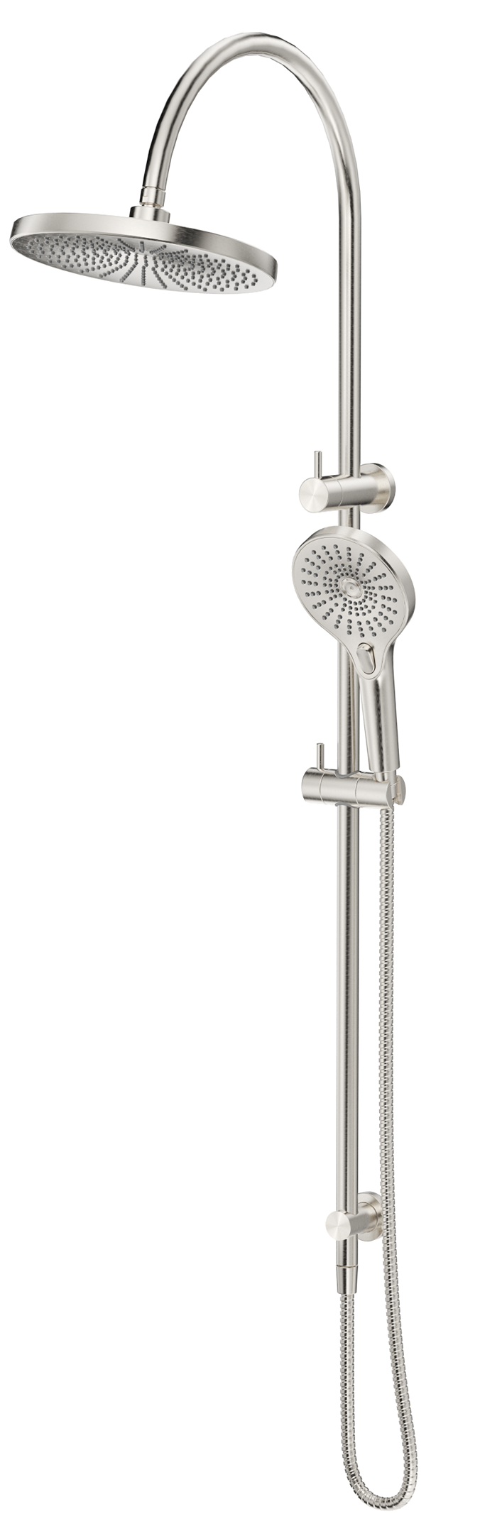 Mica Gooseneck Dual Shower Rail - Neche Interiors