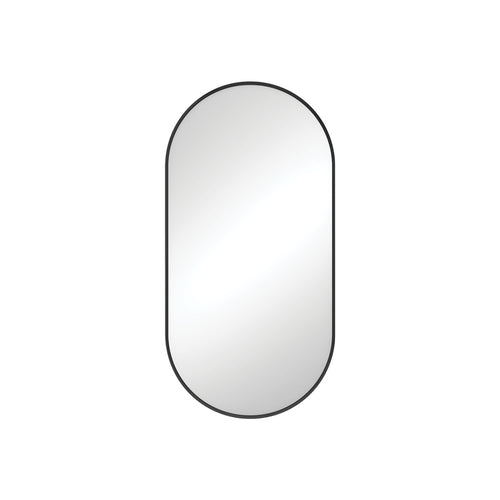 Empire Matte Black Framed Mirror