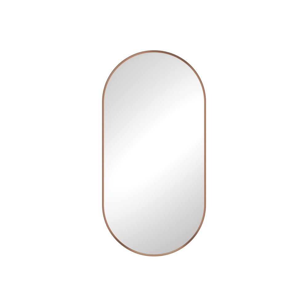 Empire Brushed Copper Framed Mirror