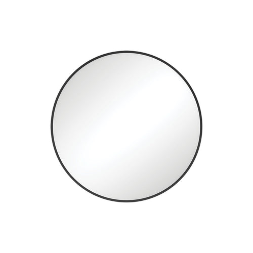 Reba Matte Black Framed Mirror