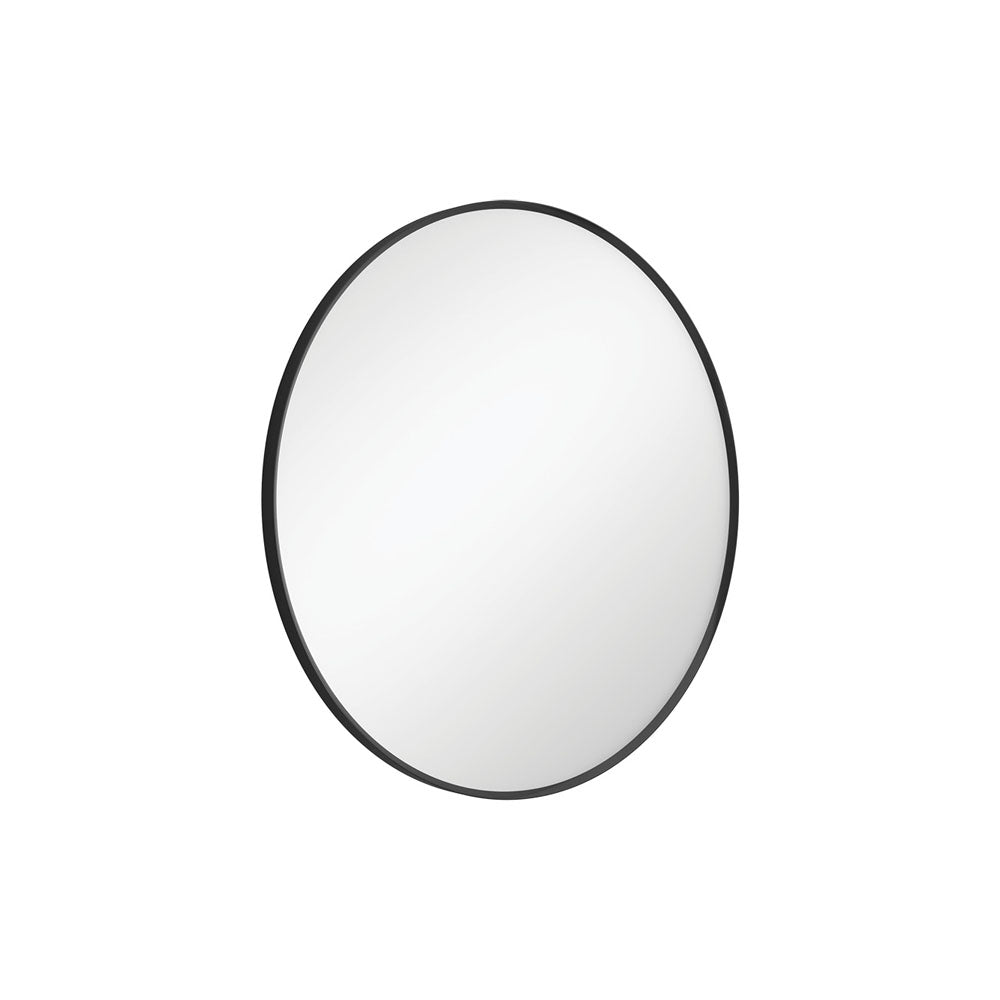 Reba Matte Black Framed Mirror