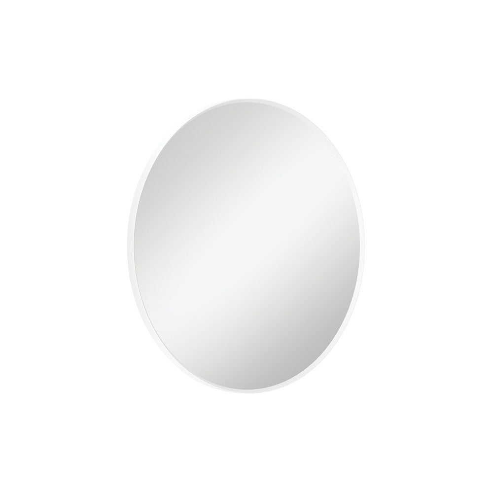 Reba Matte White Framed Mirror