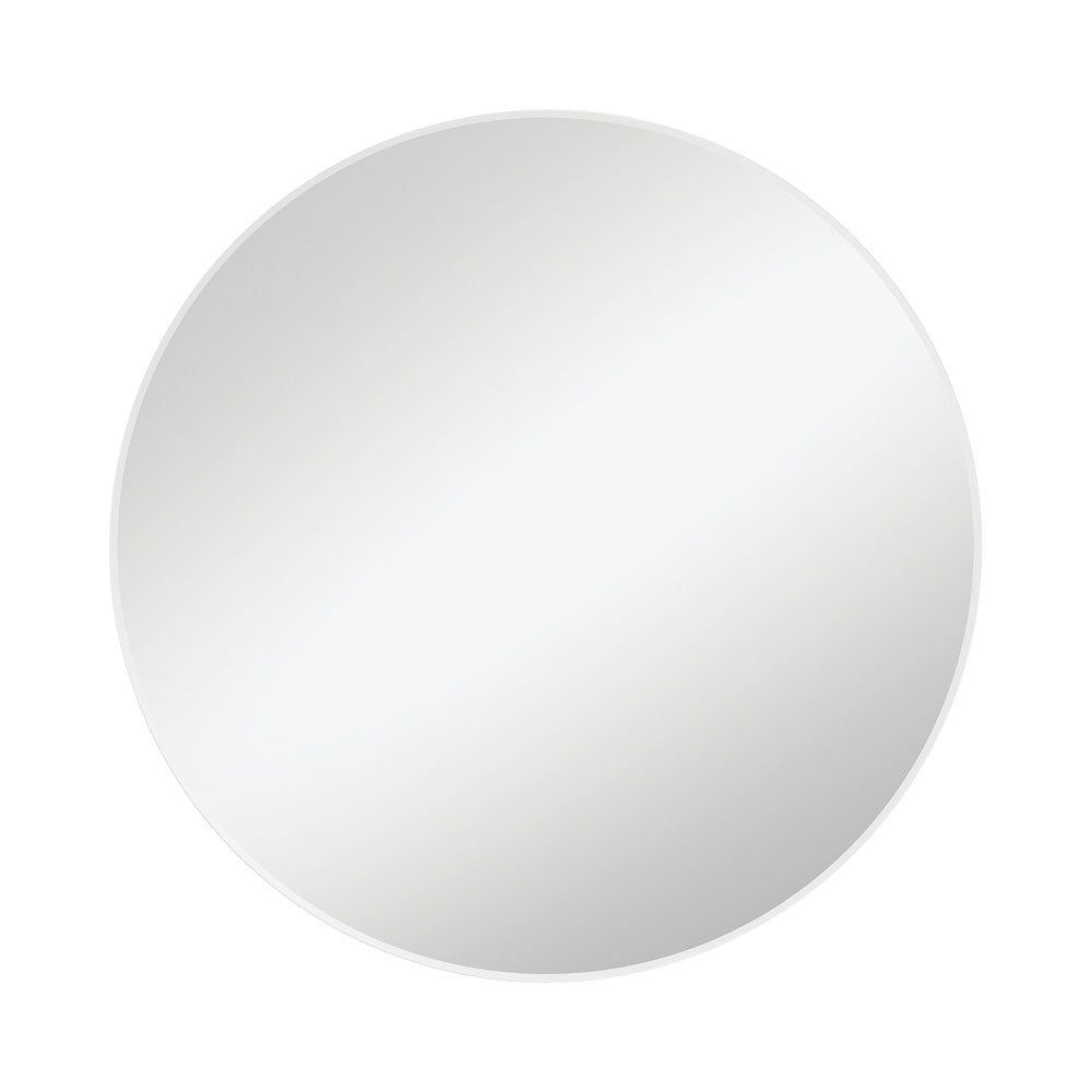 Reba Matte White Framed Mirror