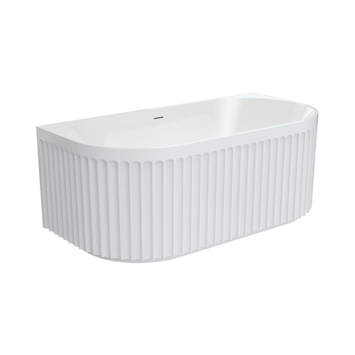 Eleanor Back-To-Wall Acrylic Bath