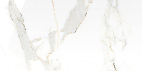 Euromarmo Calacatta Gold 600 x 300 mm porcelain tile