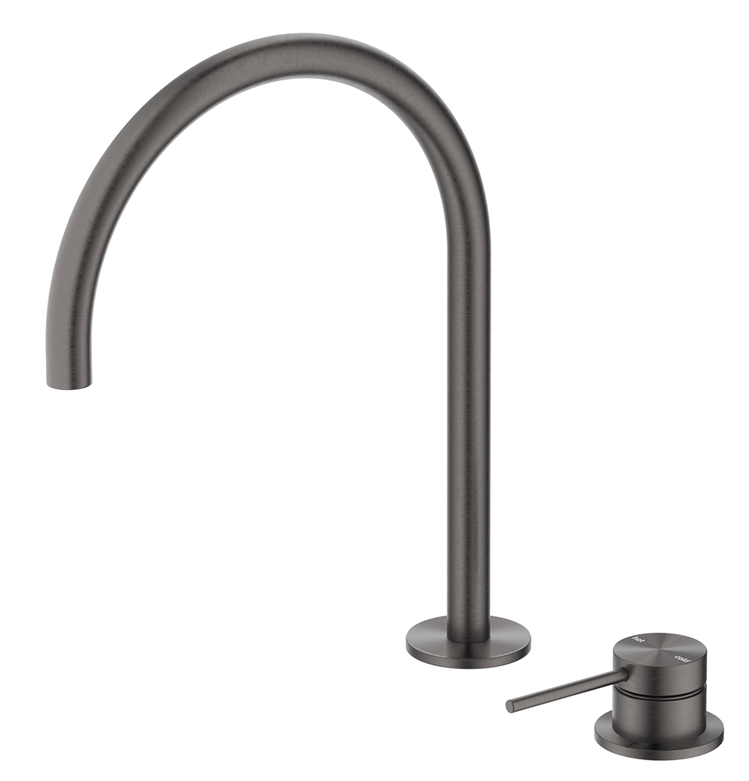 Mica Gooseneck Hob Sink/Basin Mixer Set - Neche Interiors