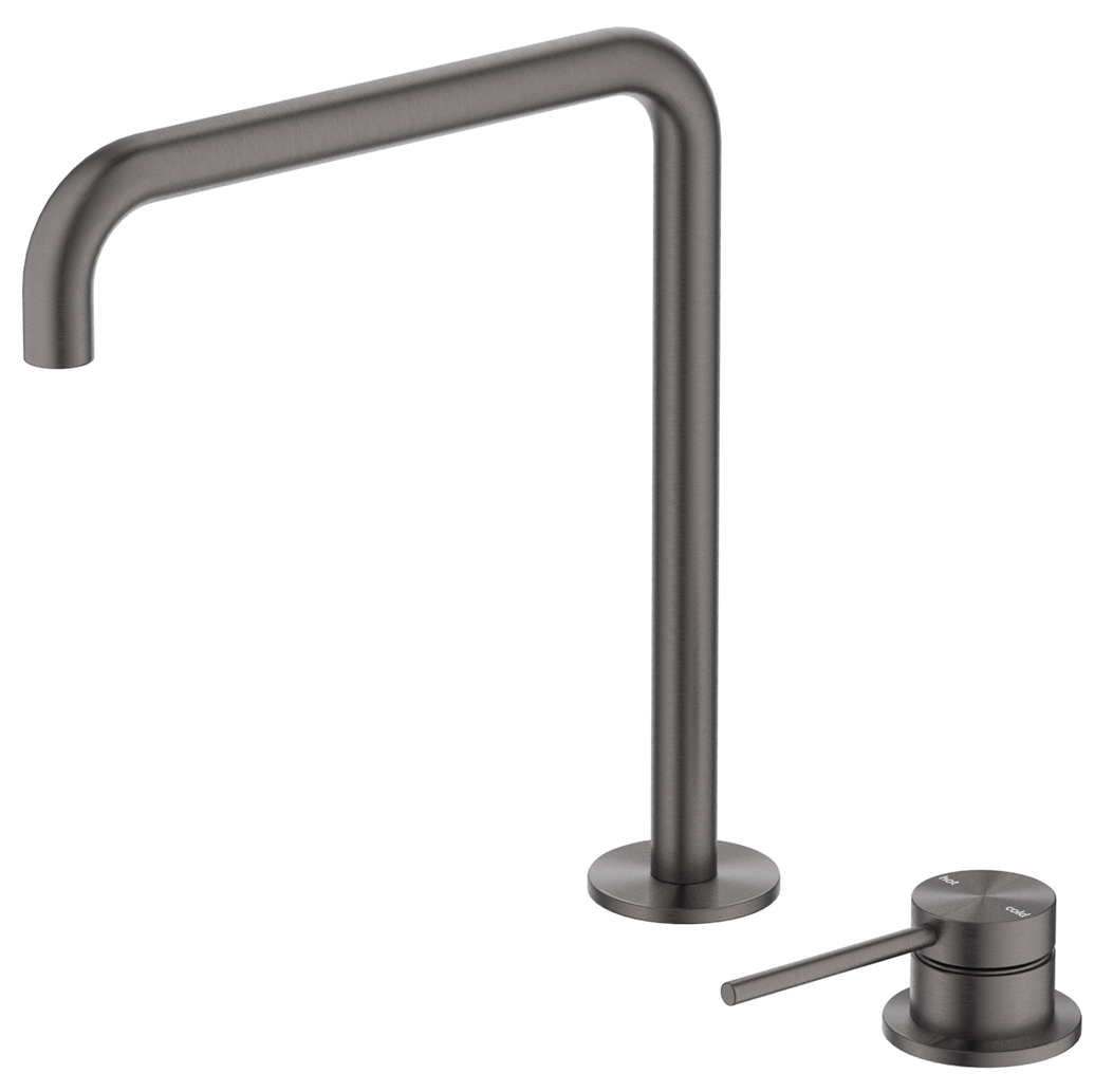 Mica Soft-Square Hob Sink/Basin Mixer Set - Neche Interiors