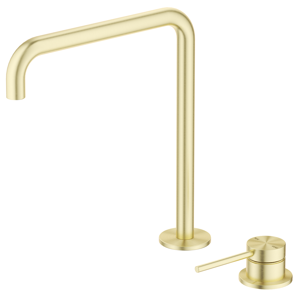 Mica Soft-Square Hob Sink/Basin Mixer Set - Neche Interiors