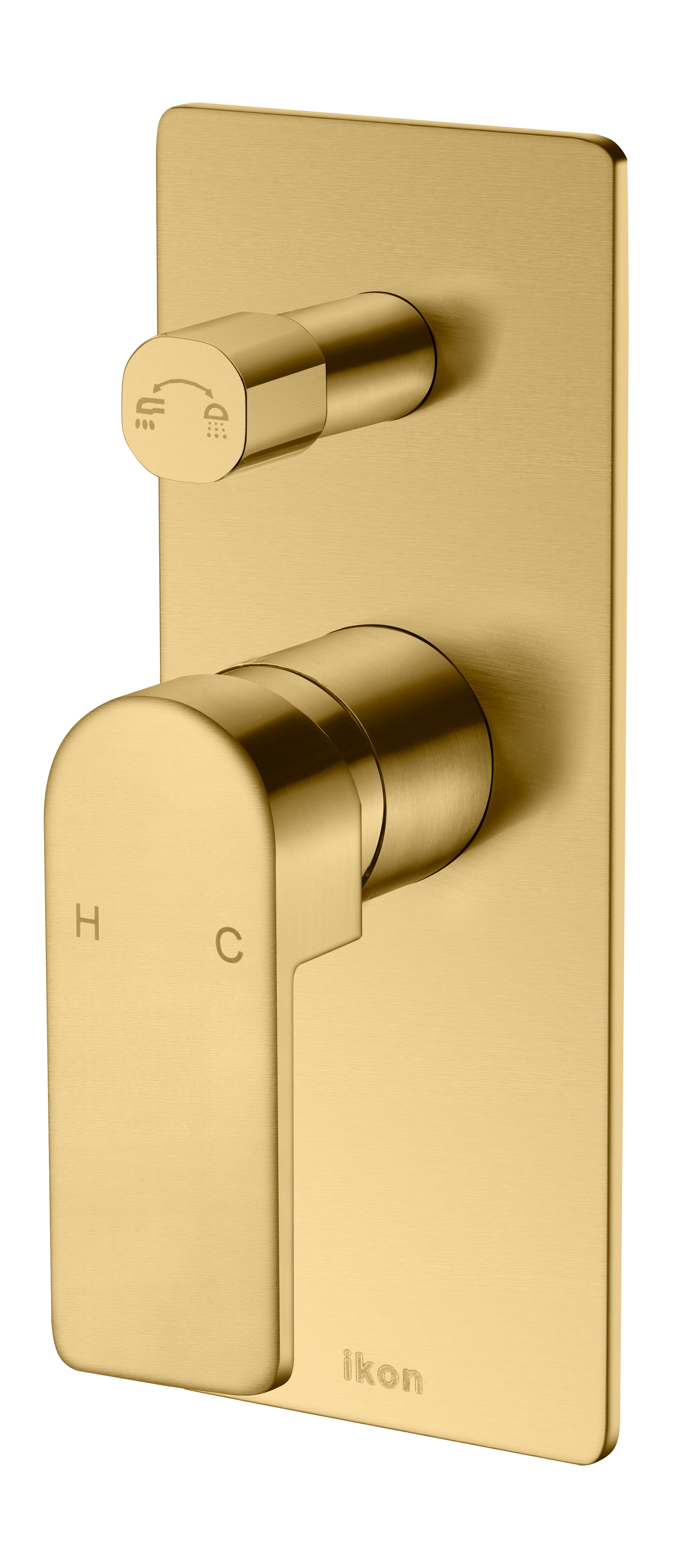 Flores Wall Mixer with Diverter - Neche Interiors