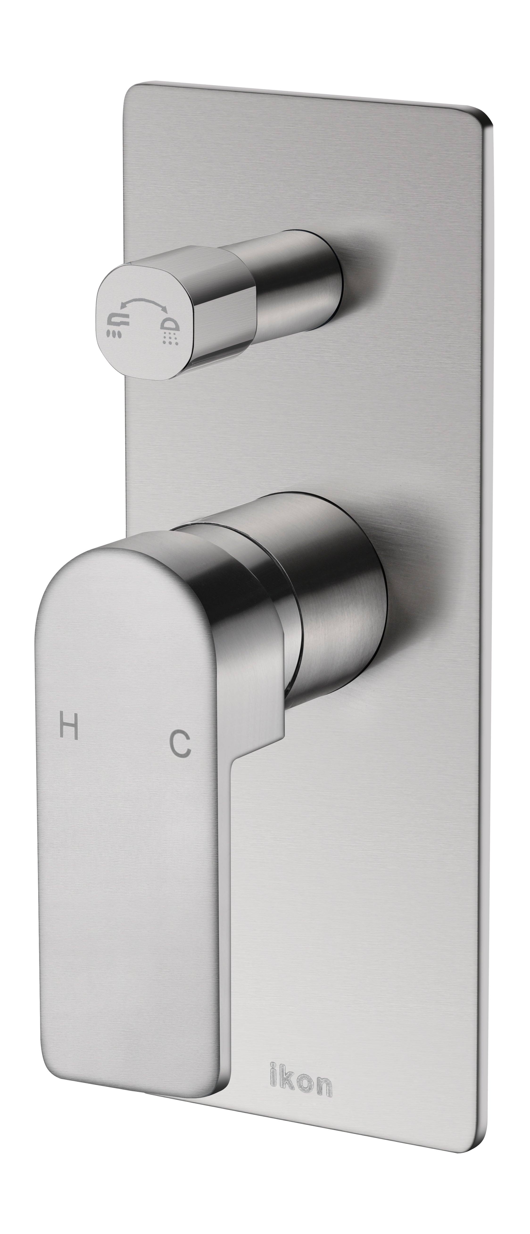 Flores Wall Mixer with Diverter - Neche Interiors