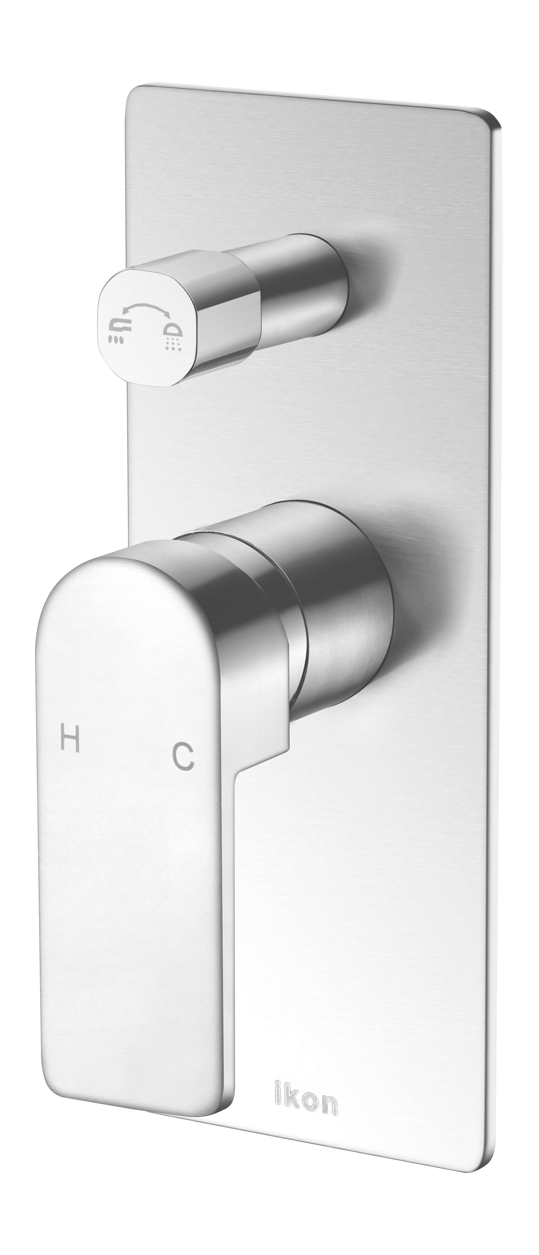 Flores Wall Mixer with Diverter - Neche Interiors