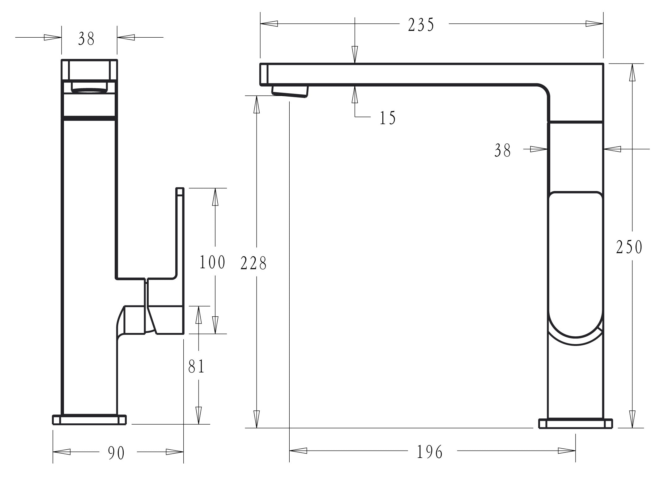 Ceram Kitchen Mixer - Neche Interiors