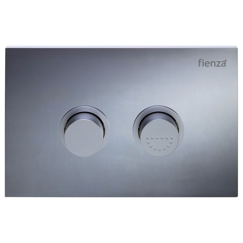 Fienza R&T Care Raised Button Flush Plate