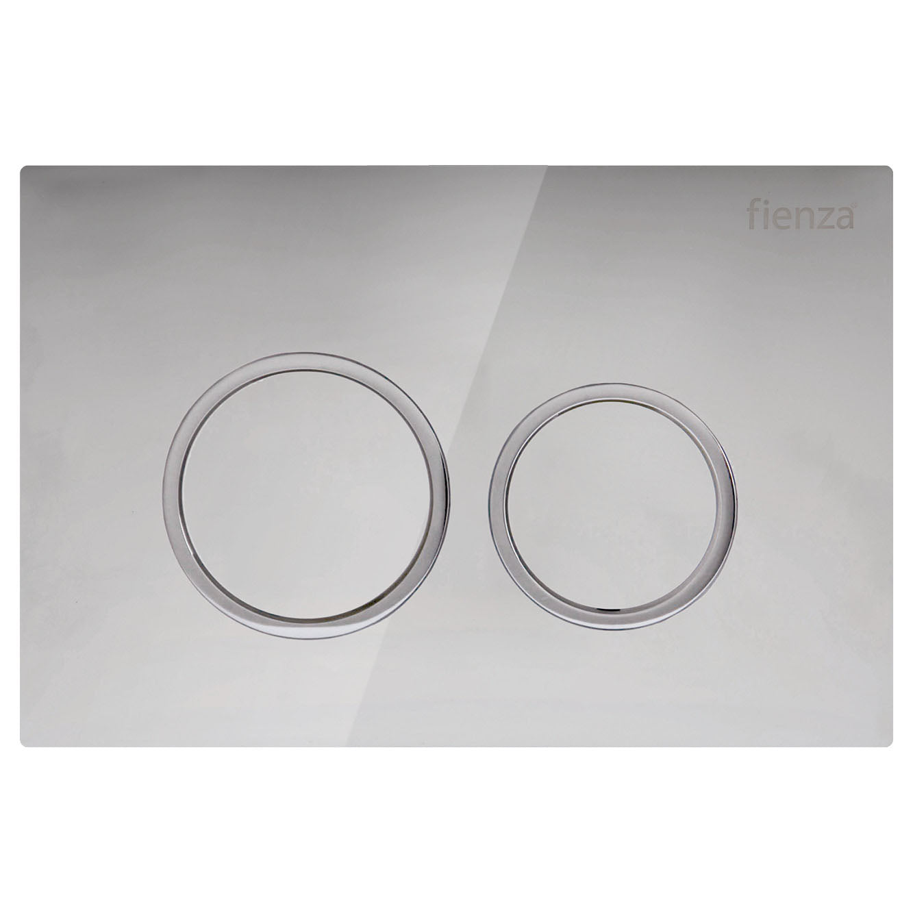 Fienza R&T Round Button Flush Plate