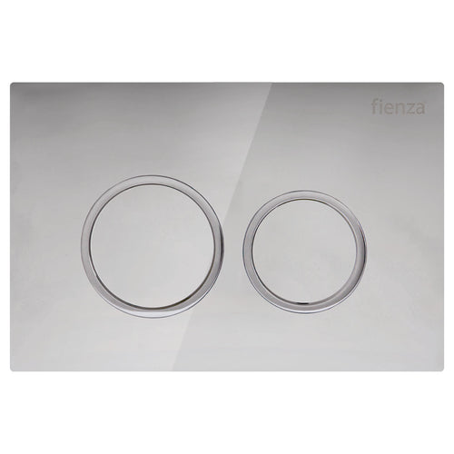 Fienza R&T Round Button Flush Plate
