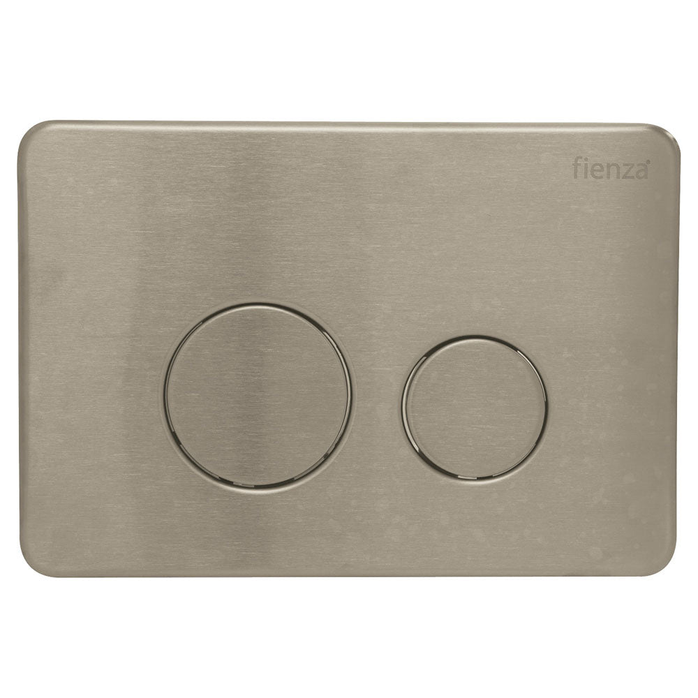 Fienza R&T Round Button Flush Plate