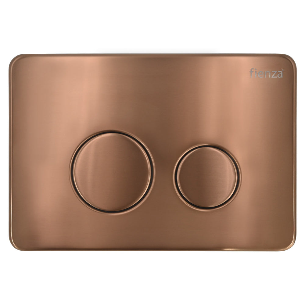 Fienza R&T Round Button Flush Plate