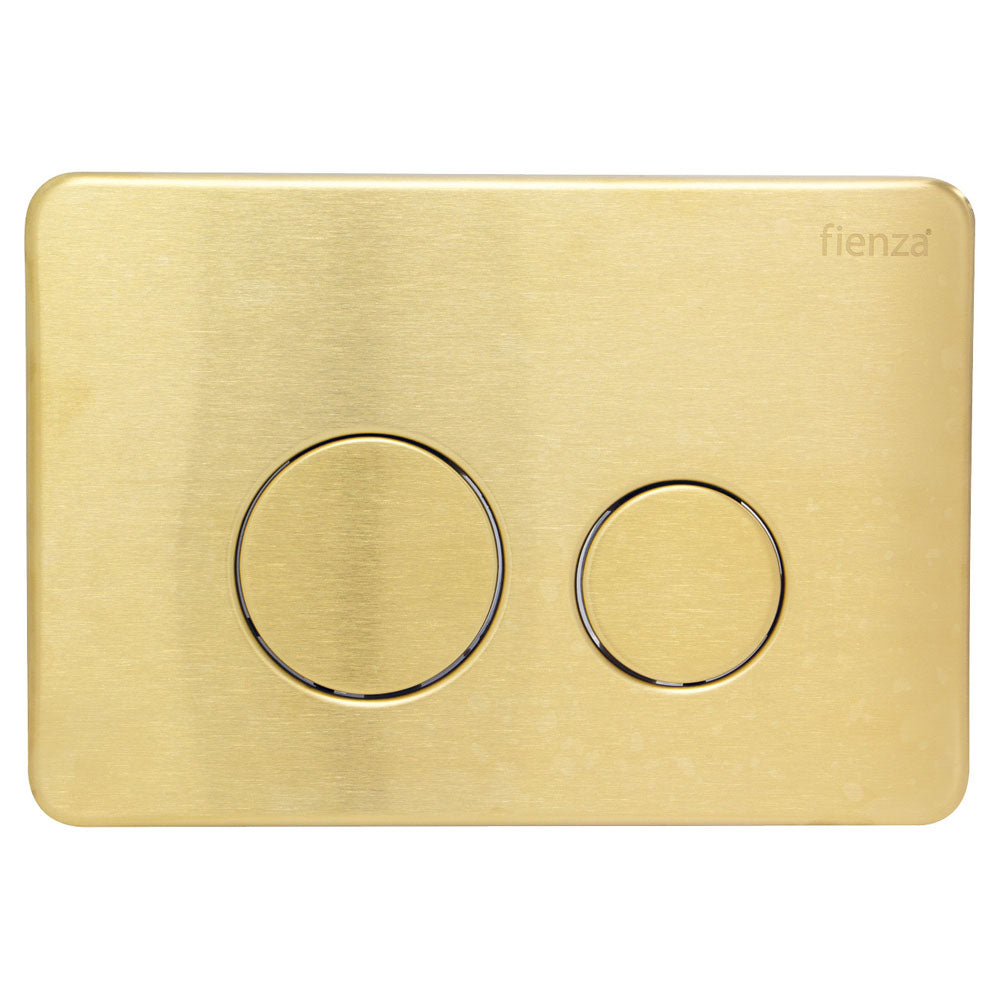 Fienza R&T Round Button Flush Plate