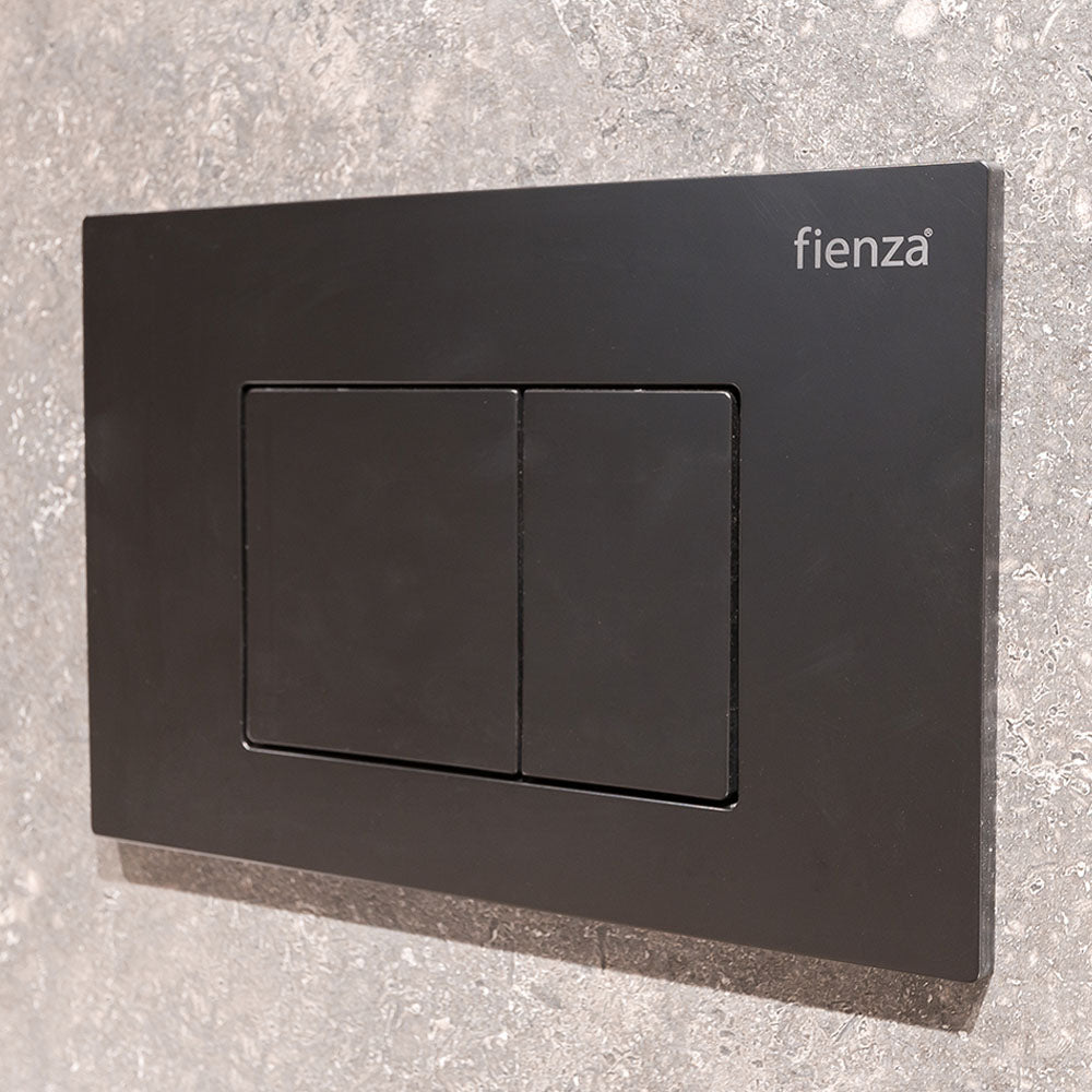 Fienza R&T Rectangular Button Flush Plate