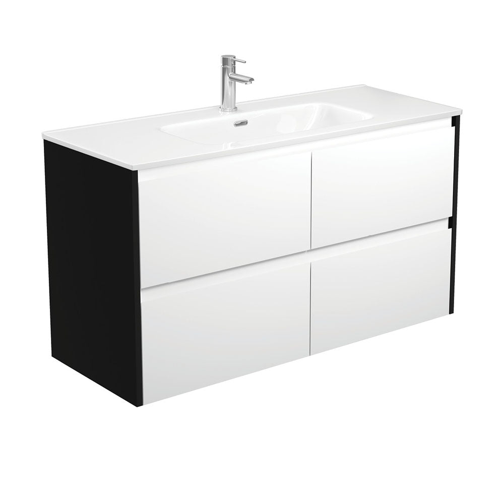 Joli Amato Satin White Wall-Hung Vanity