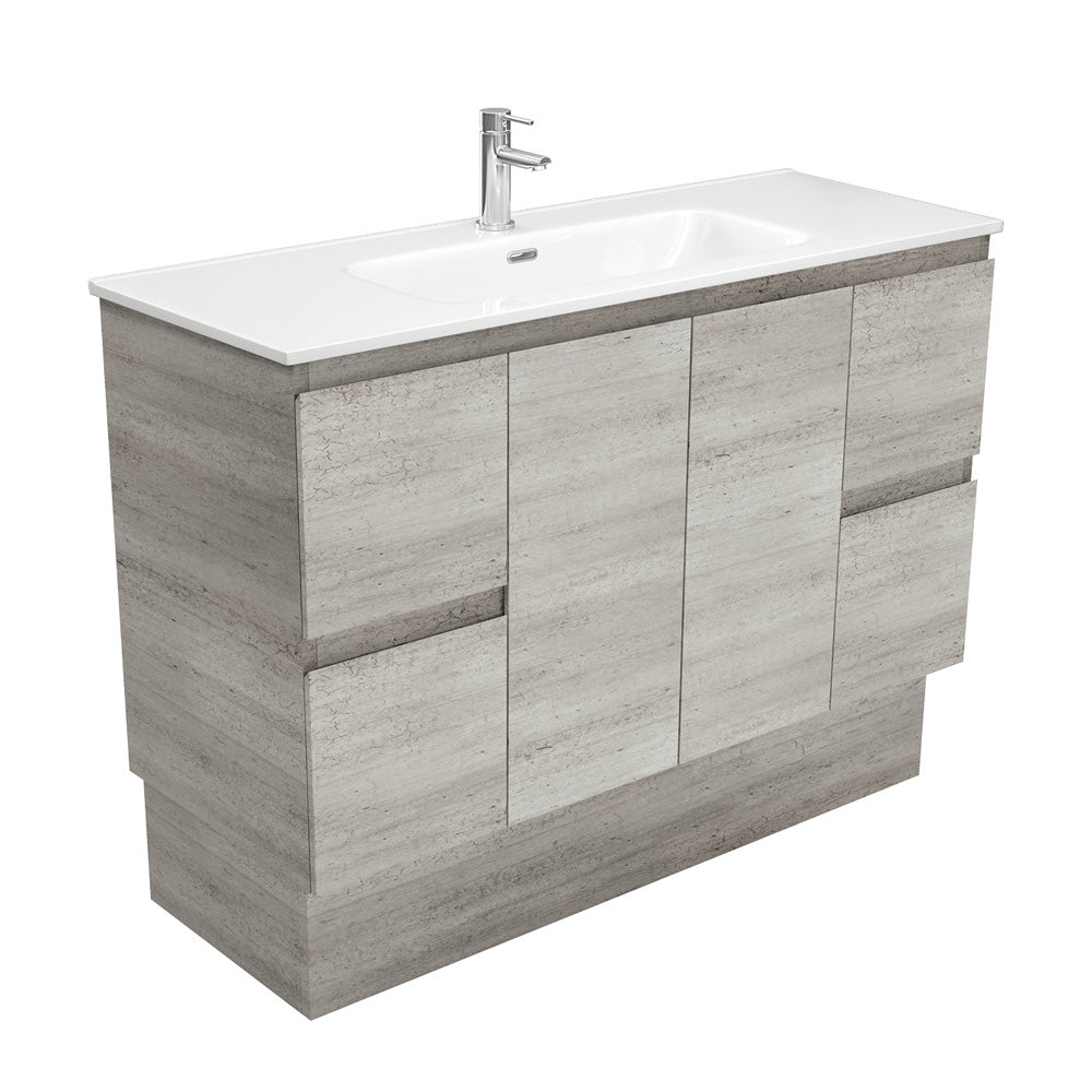 Joli Edge Industrial Vanity On Kickboard
