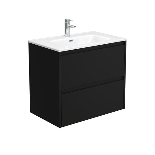 Joli Amato 750 Satin Black Wall-Hung Vanity