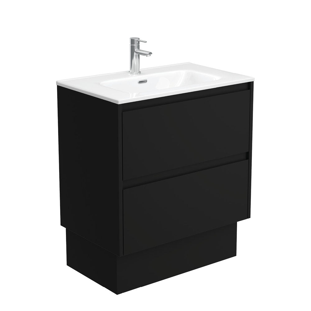 Joli Amato Satin Black Vanity On Kick