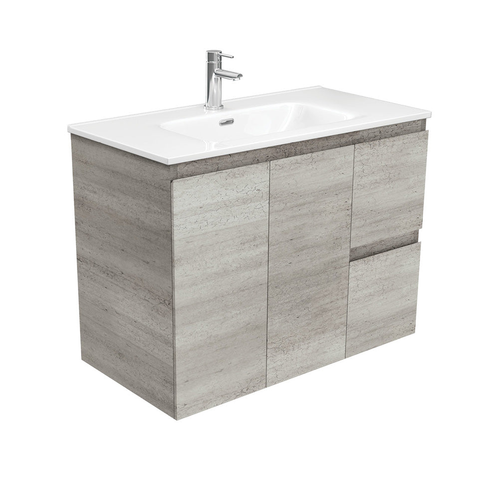 Joli Edge Industrial 900 Wall-Hung Vanity