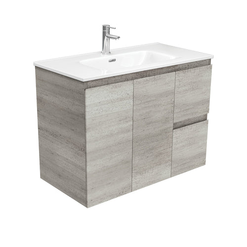 Joli Edge Industrial 900 Wall-Hung Vanity