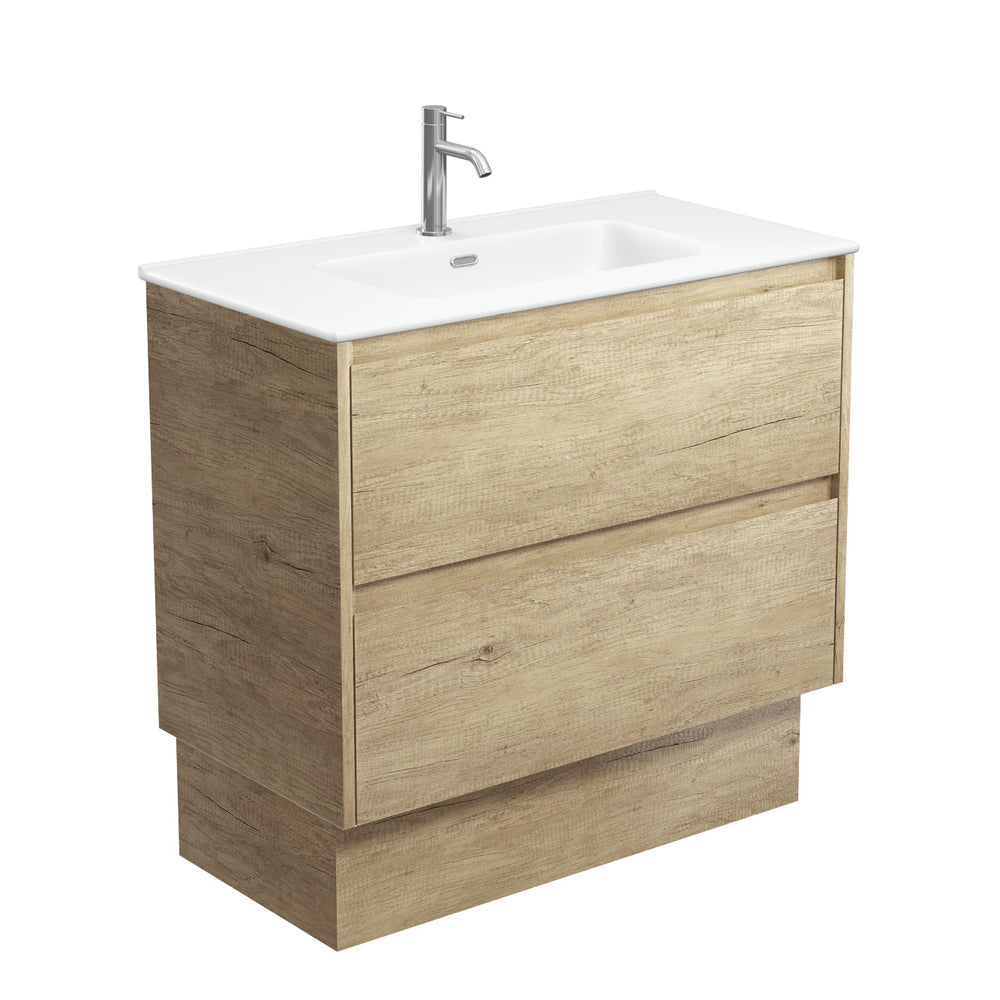 Joli Matte Amato Scandi Oak Vanity On Kickboard with Scandi Oak Panels