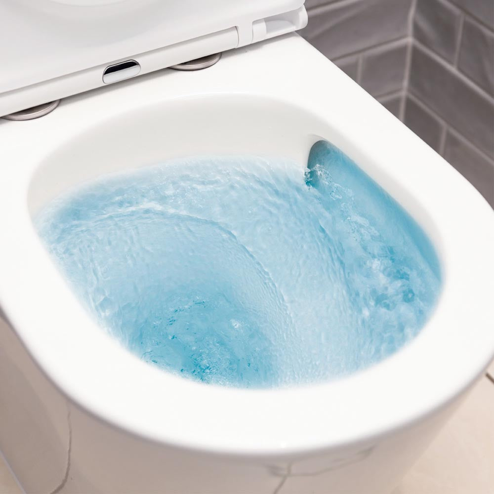 Kaya Tornado Flush Back-to-Wall Toilet Suite, Gloss White - Neche Interiors